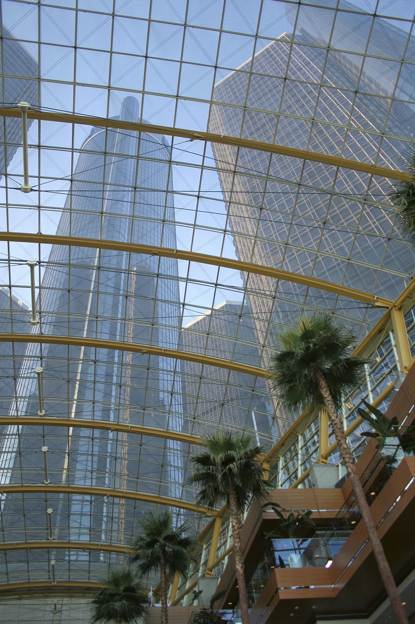 inside, gm, detroit, indoor, roof, glass, downtown, headquarters, michigan, city, skyscrapers, building, towers, renaissance, architecture, skyline, mall, office, corporation, finance, centre, center, blue finance, detroit, detroit, detroit, detroit, detroit